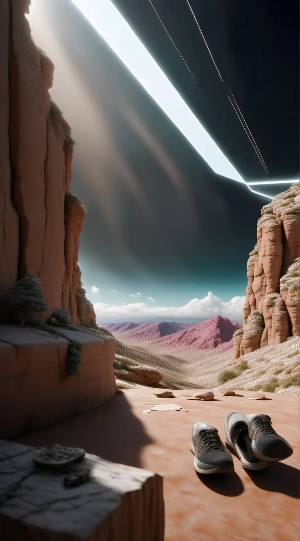 ai character: Sharkboy& Lavagirl background