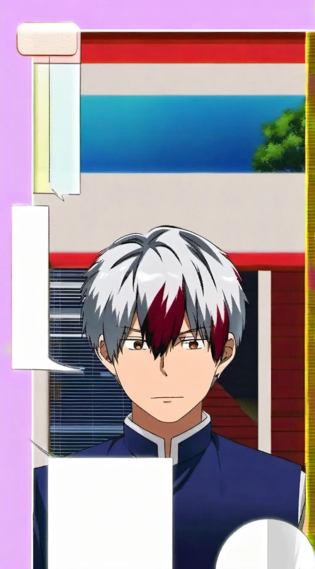 ai character: todoroki background