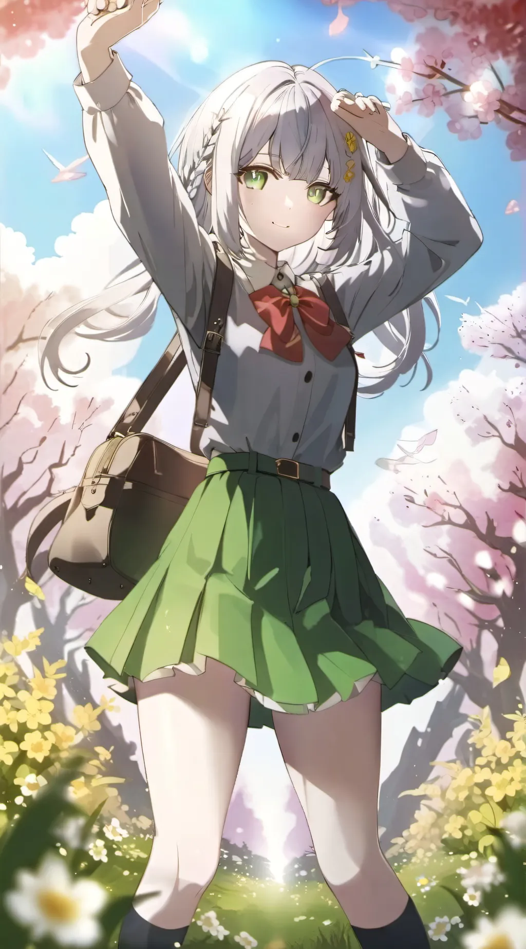 ai character: Giant/tinys school background