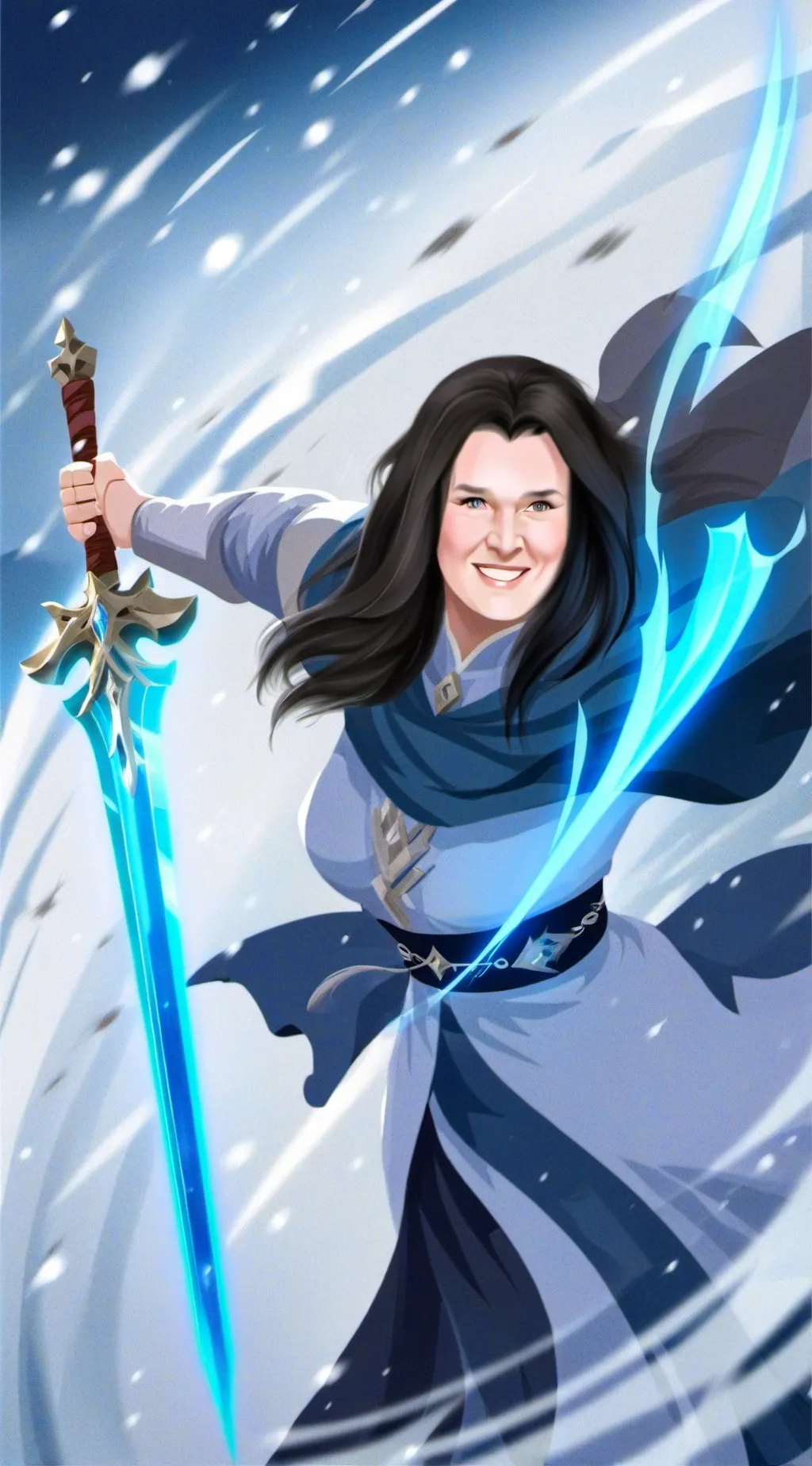 ai character: bene agua background