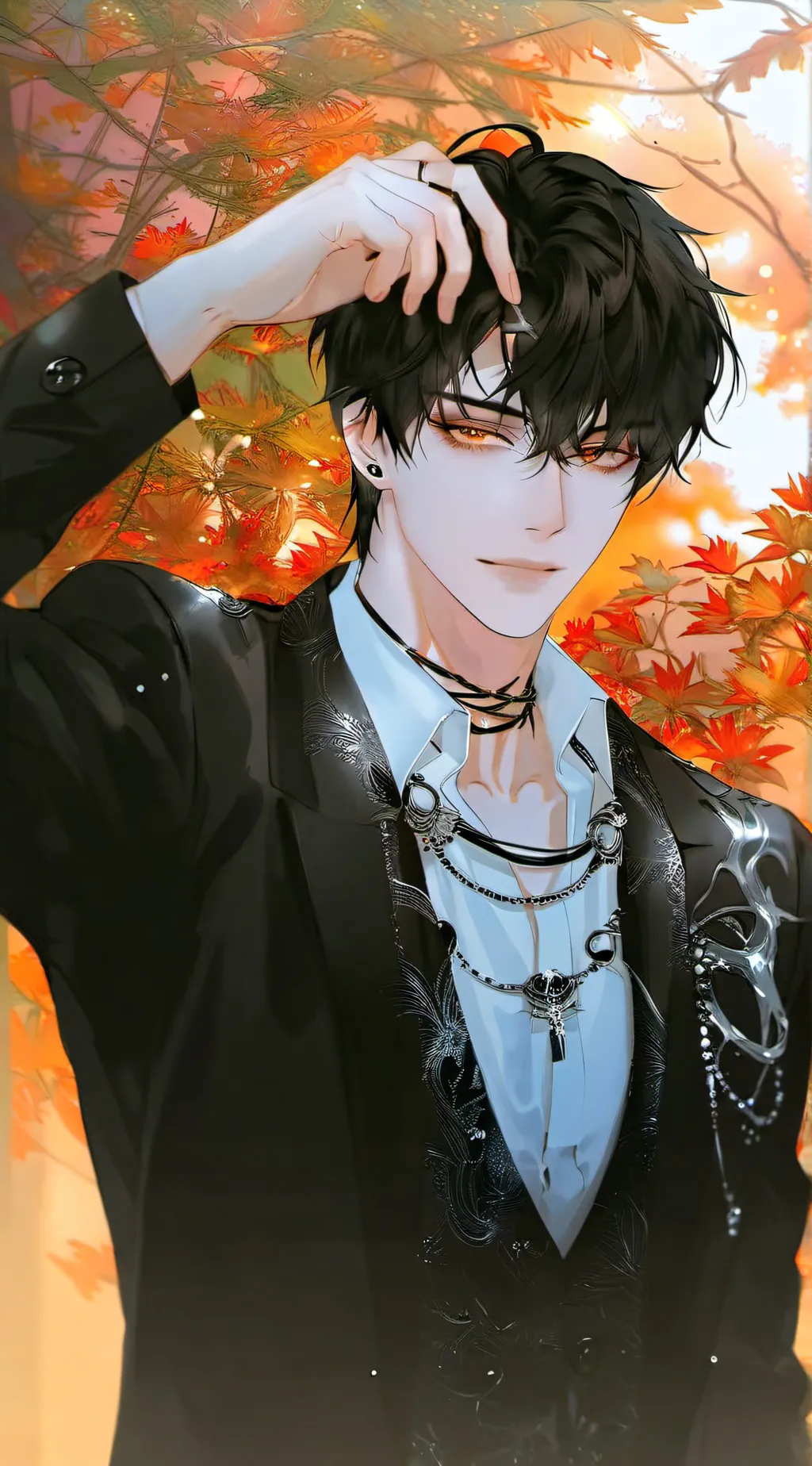 ai character: ☆彡Zeke Etherミ☆ background