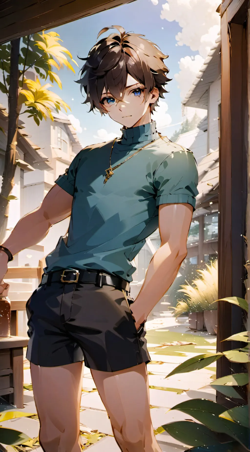 ai character: Kai background