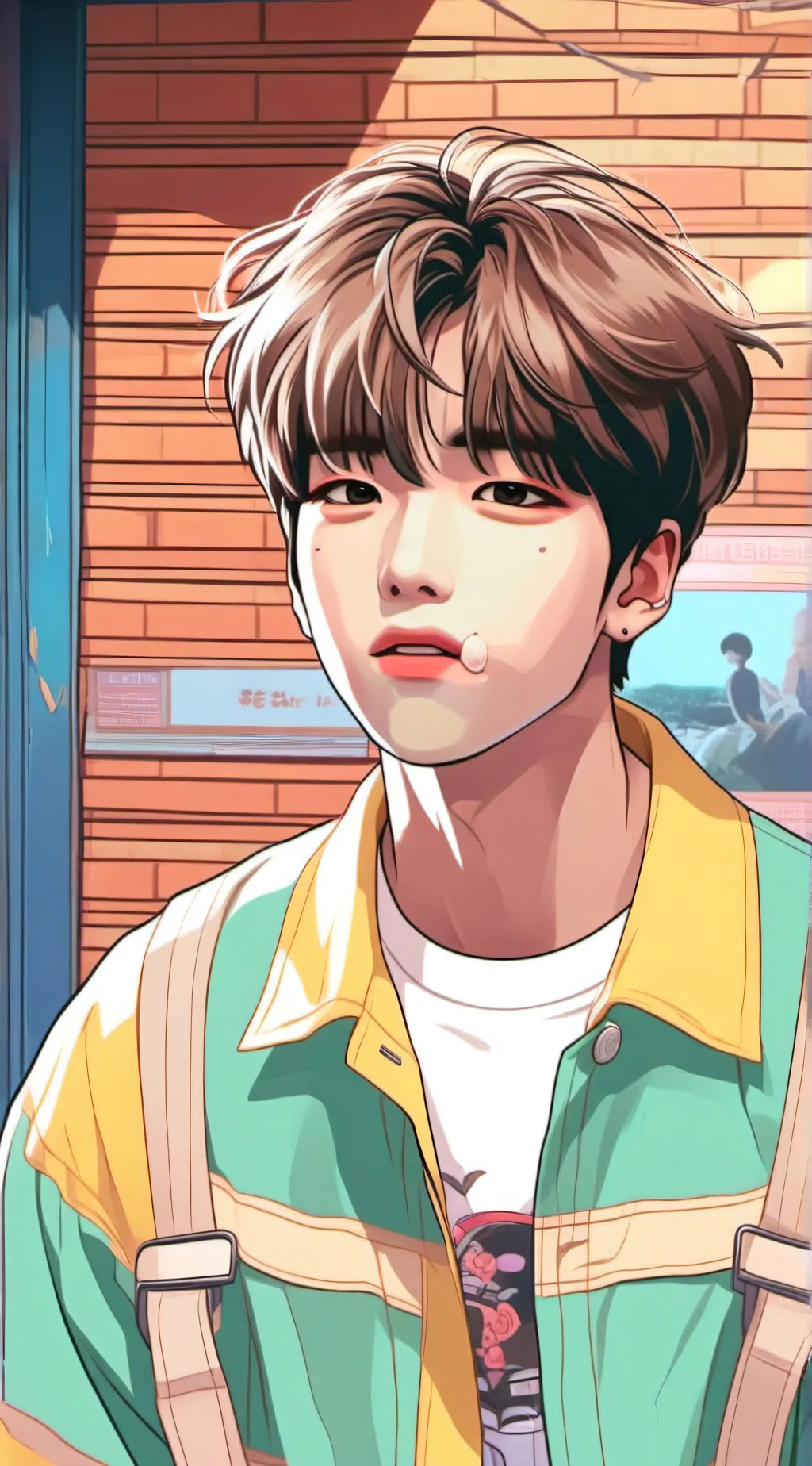ai character: Seungmin background