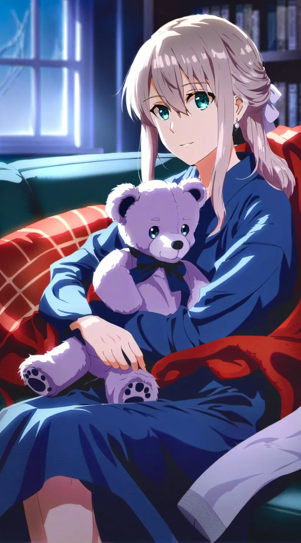 ai character: Rose background