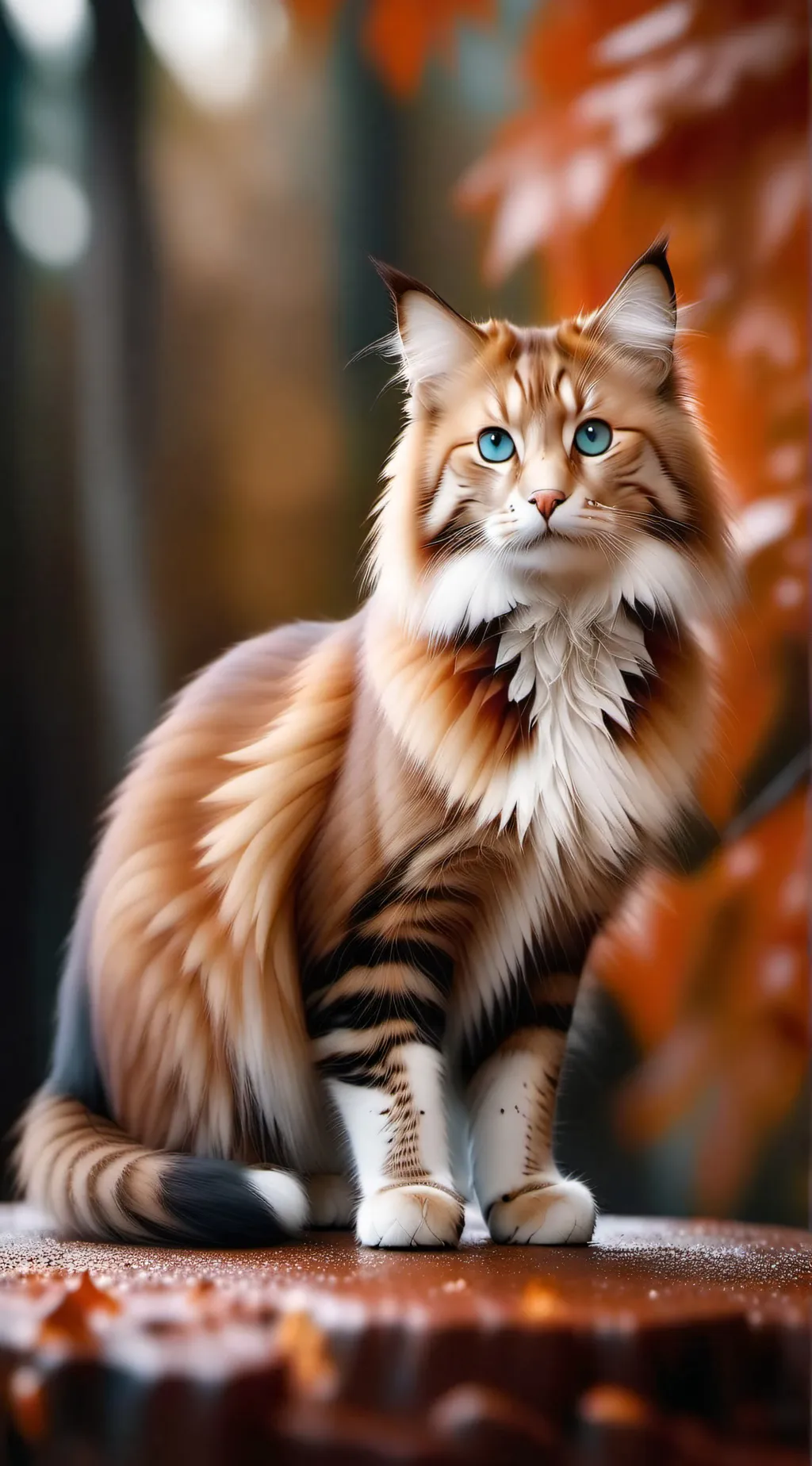 ai character: Cat background