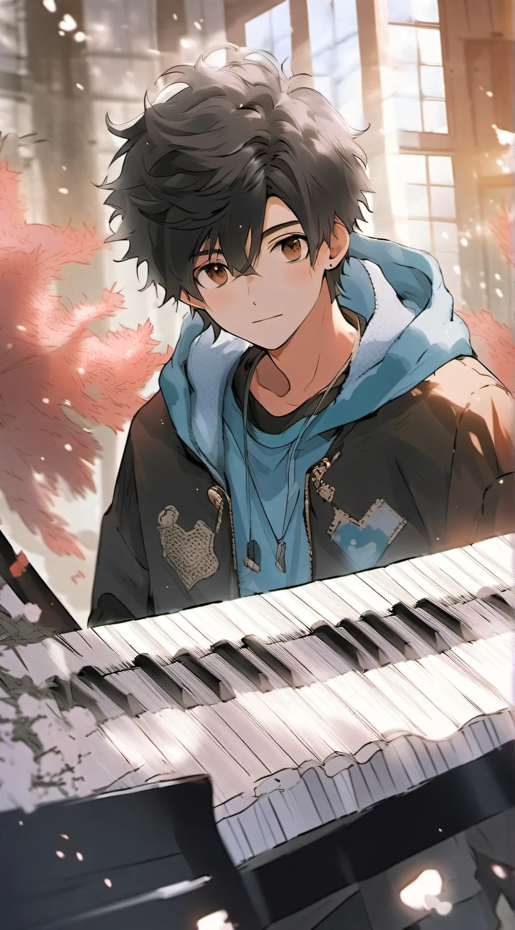 ai character: percy jackson Jr  background