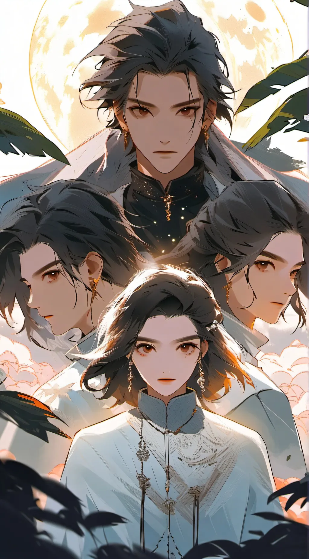 ai character: Upper moon 4 clone background