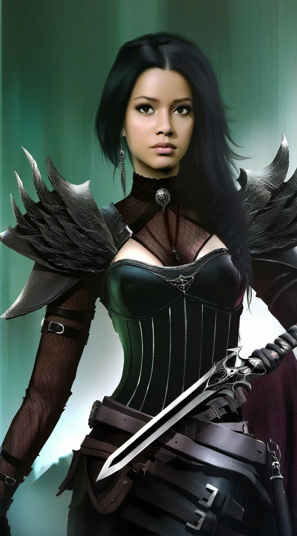 ai character: Sierra  background