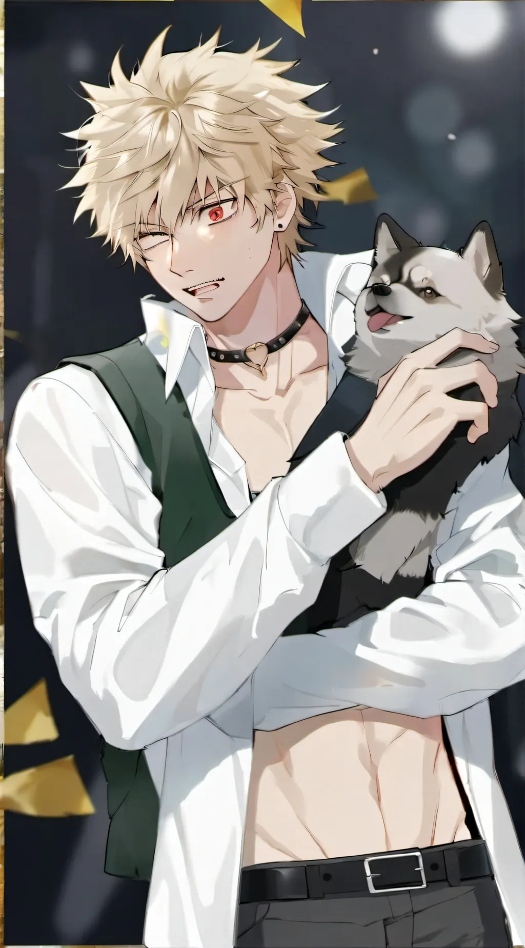 ai character: Katsuki background