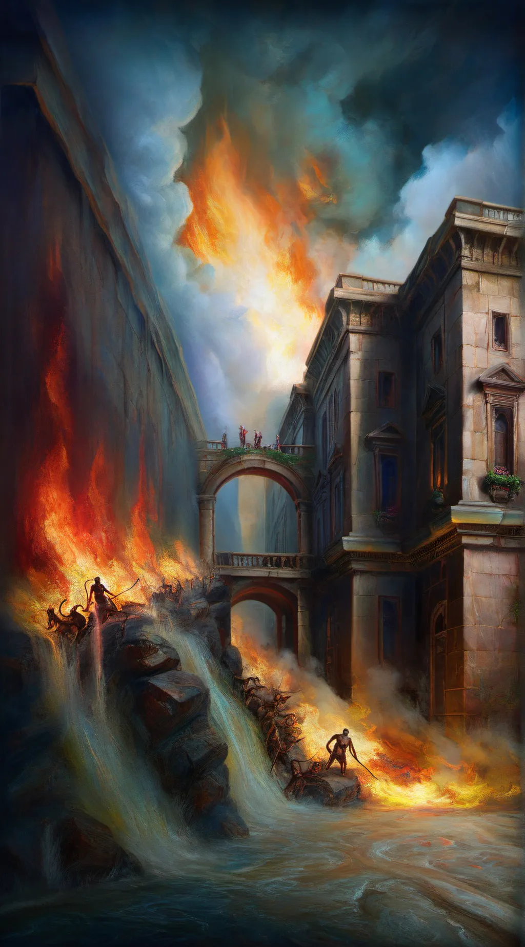 ai character: Hazbin hotel background