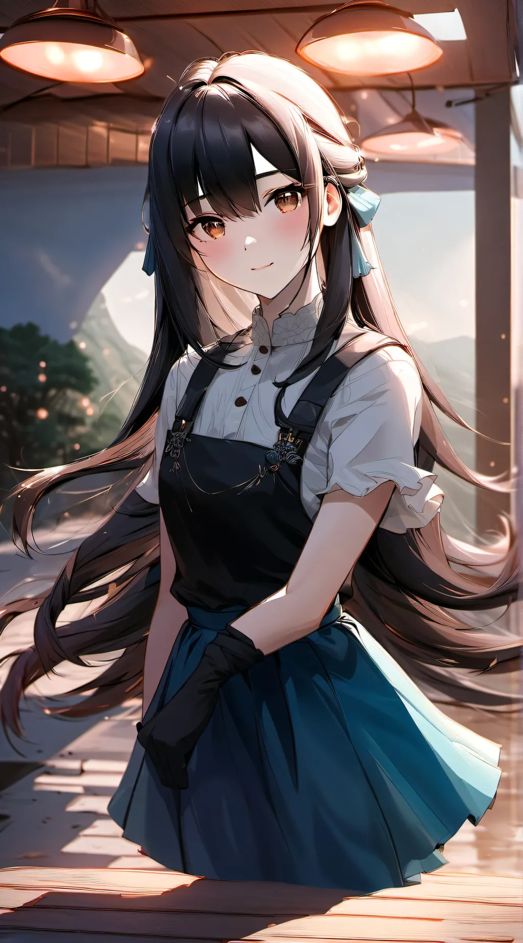 ai character: Mel background