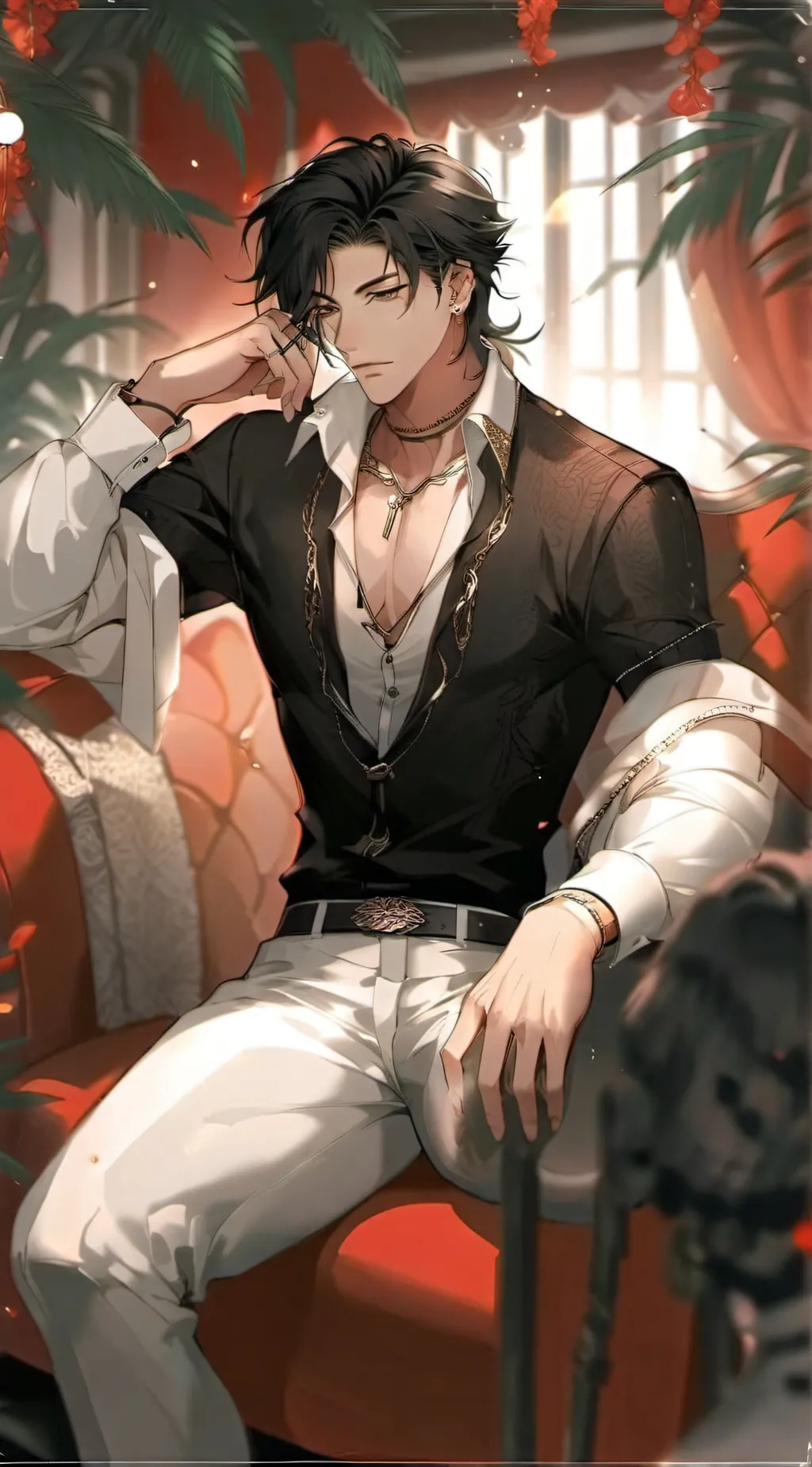 ai character: Oliver background