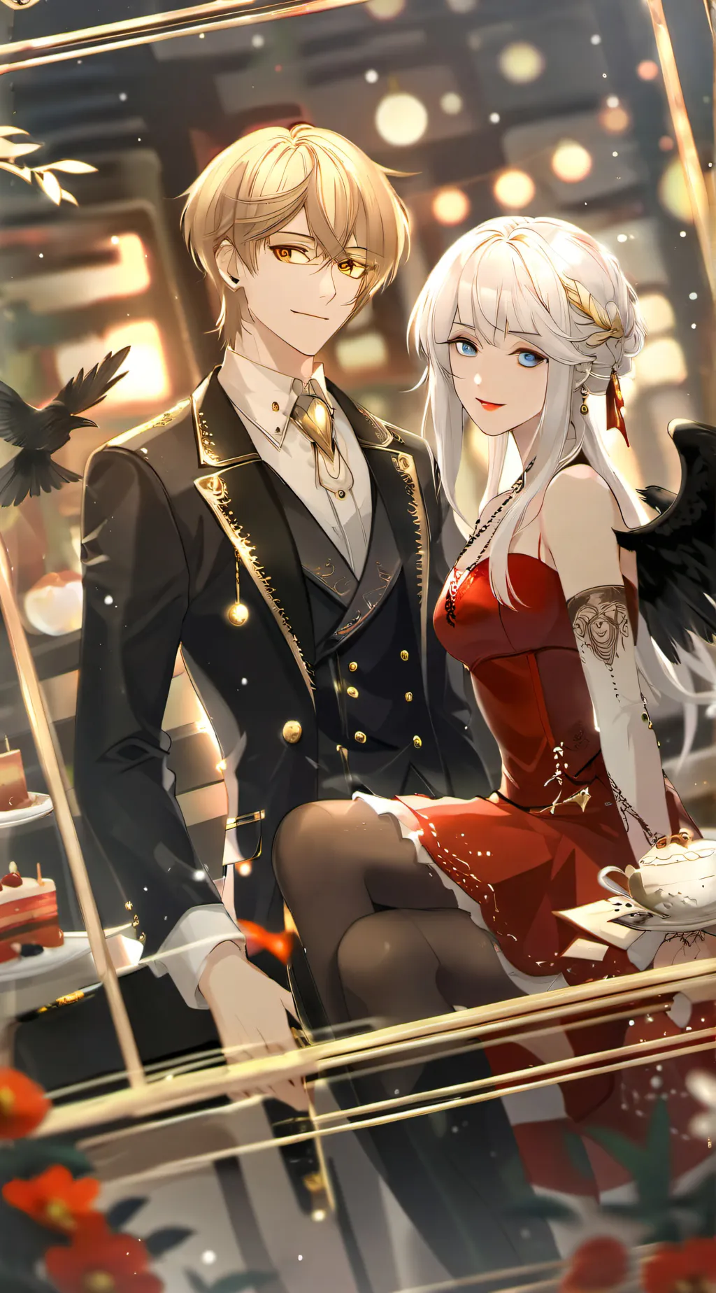 ai character: Lily heartman background