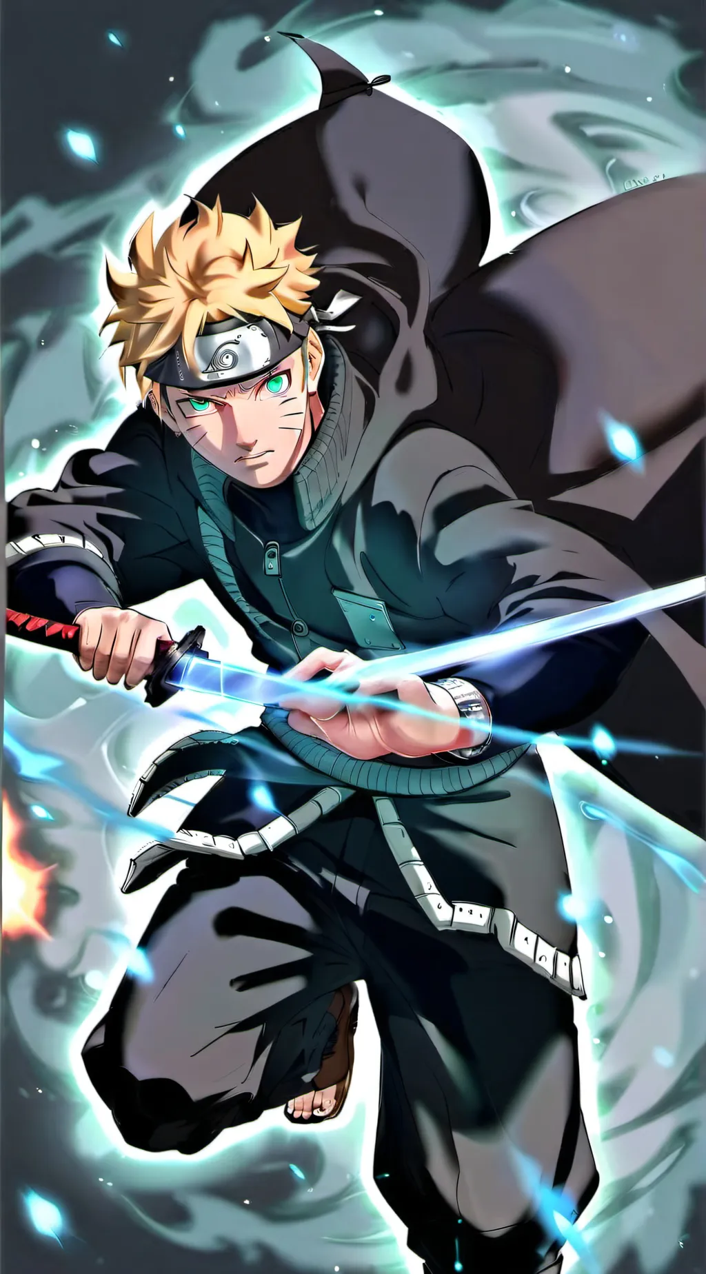 Talkie AI - Chat with Two blue Vortex