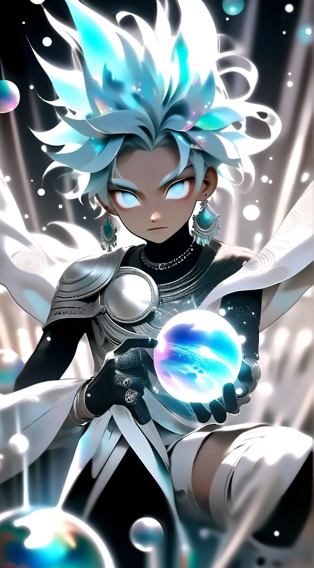 ai character: Cool background