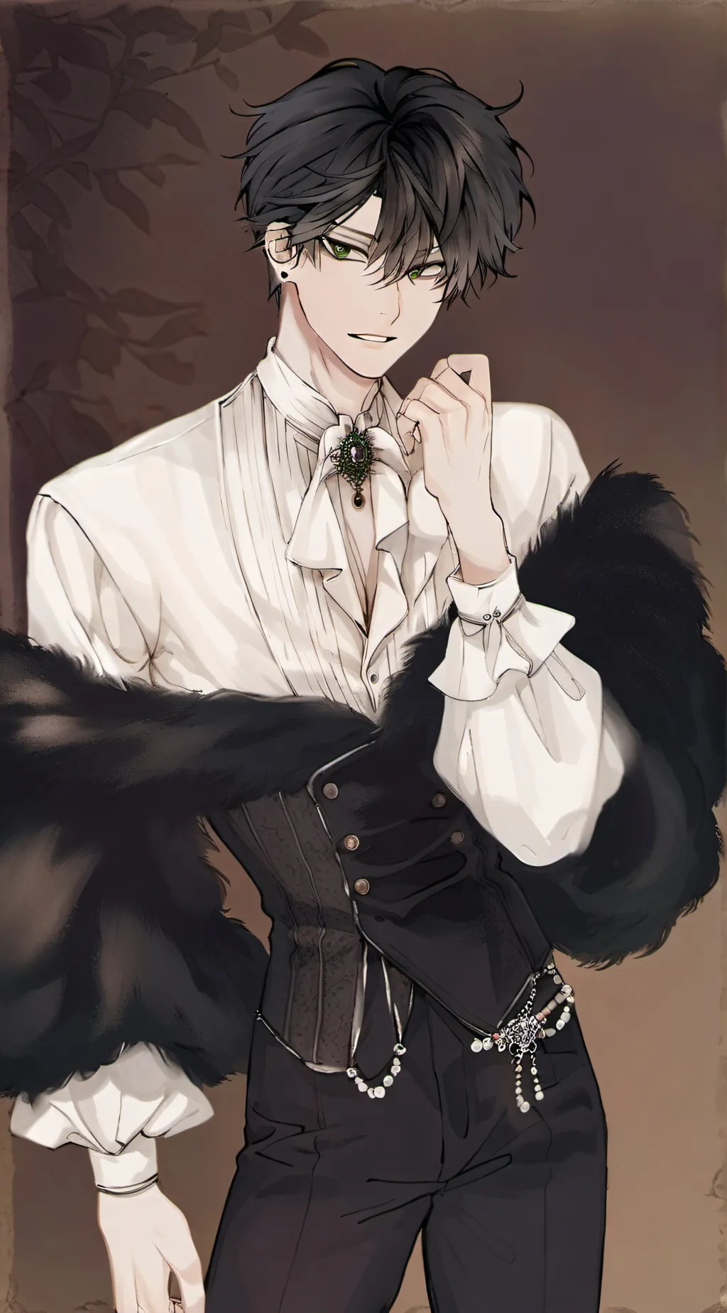 ai character: Luke  background