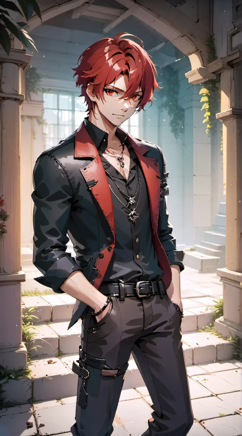 ai character: oscar background