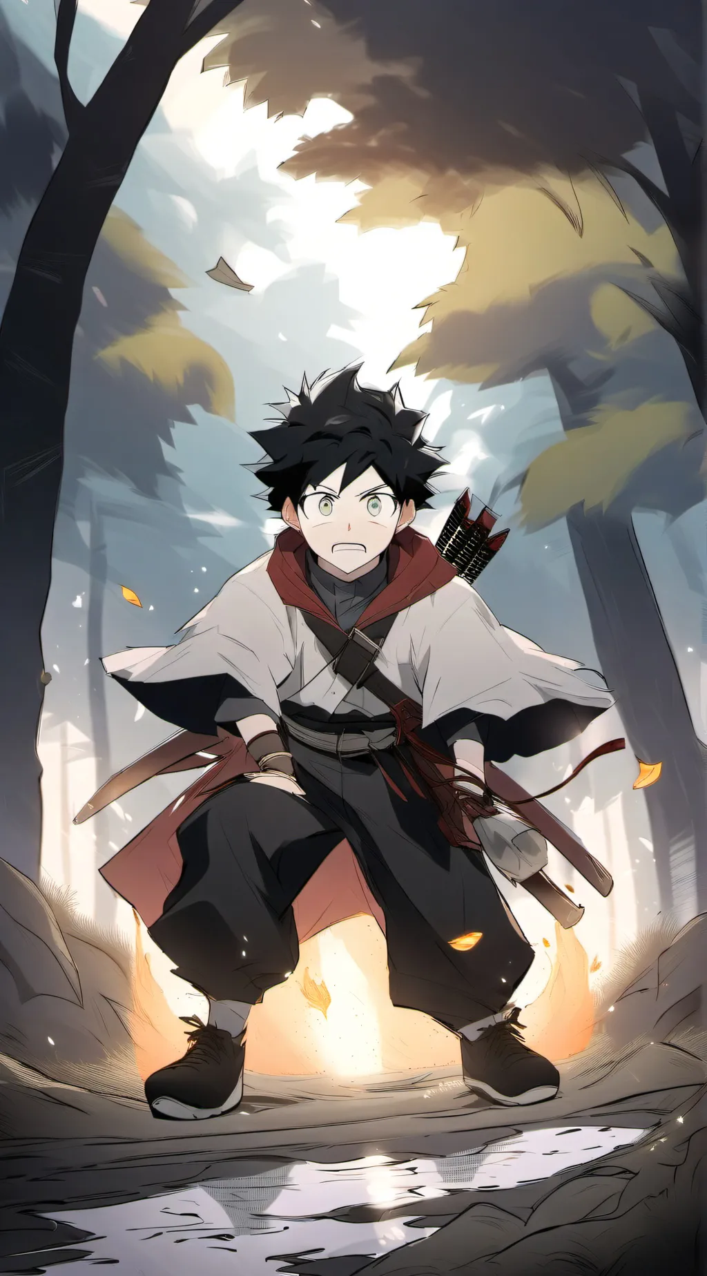 ai character: MHA gender swap background