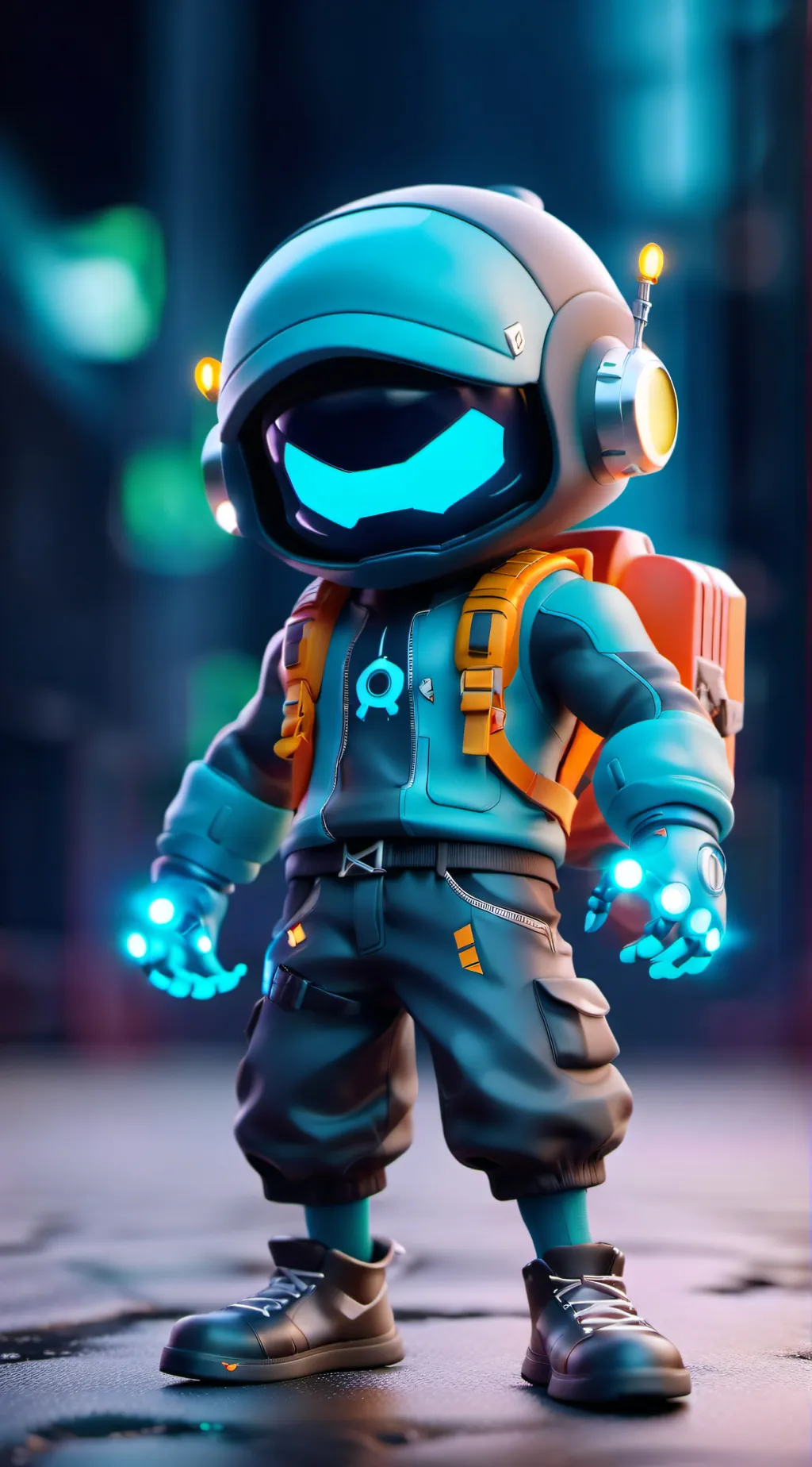 ai character: Engy Titan speaker background