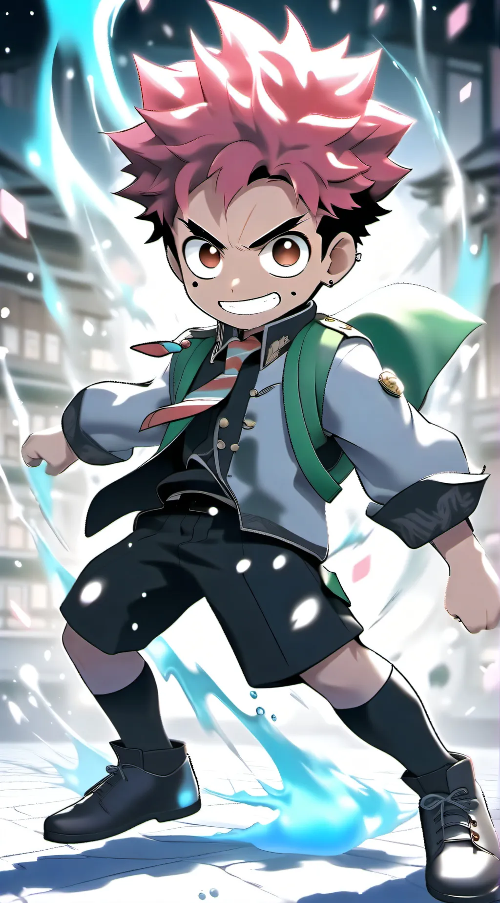 ai character: mha prom background