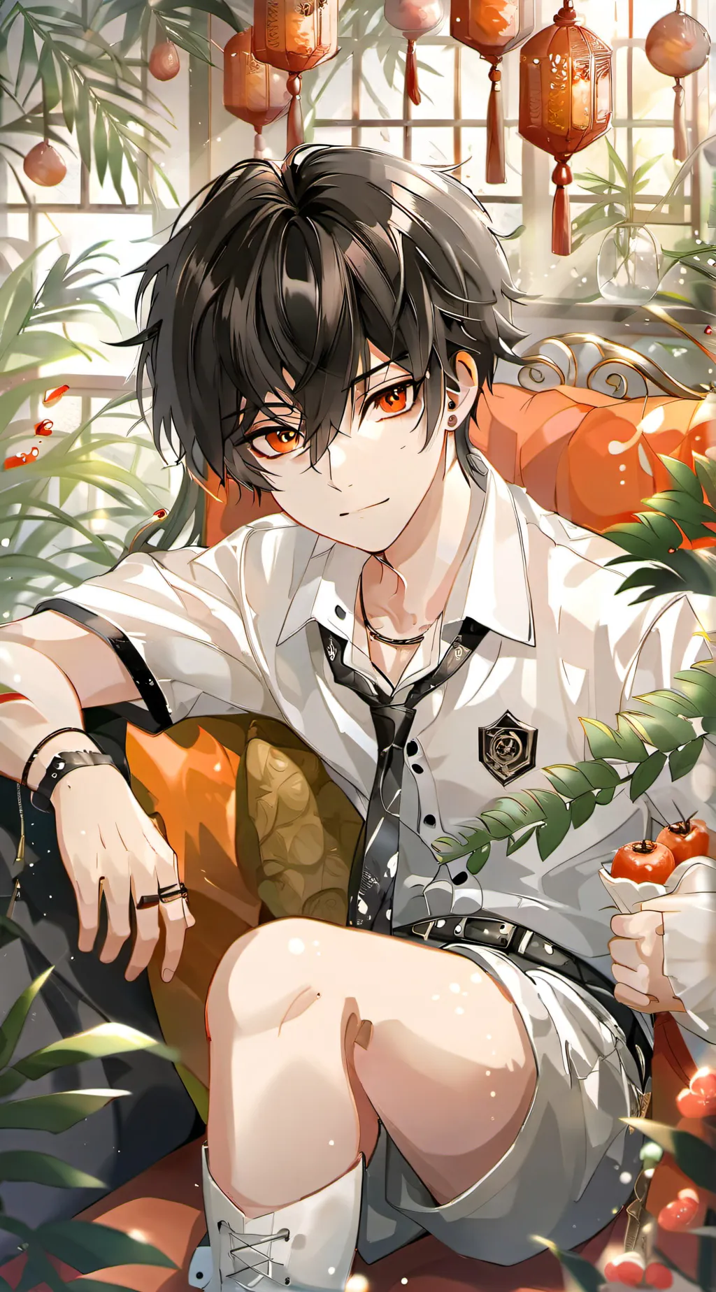 ai character: Max background