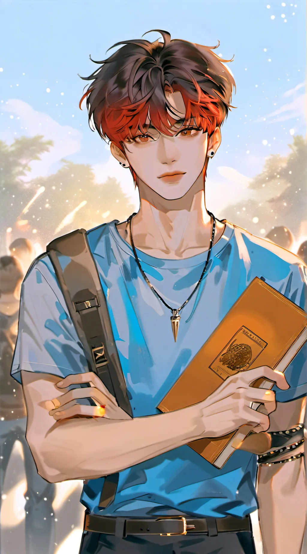 ai character: 🪷Junior🪷 background