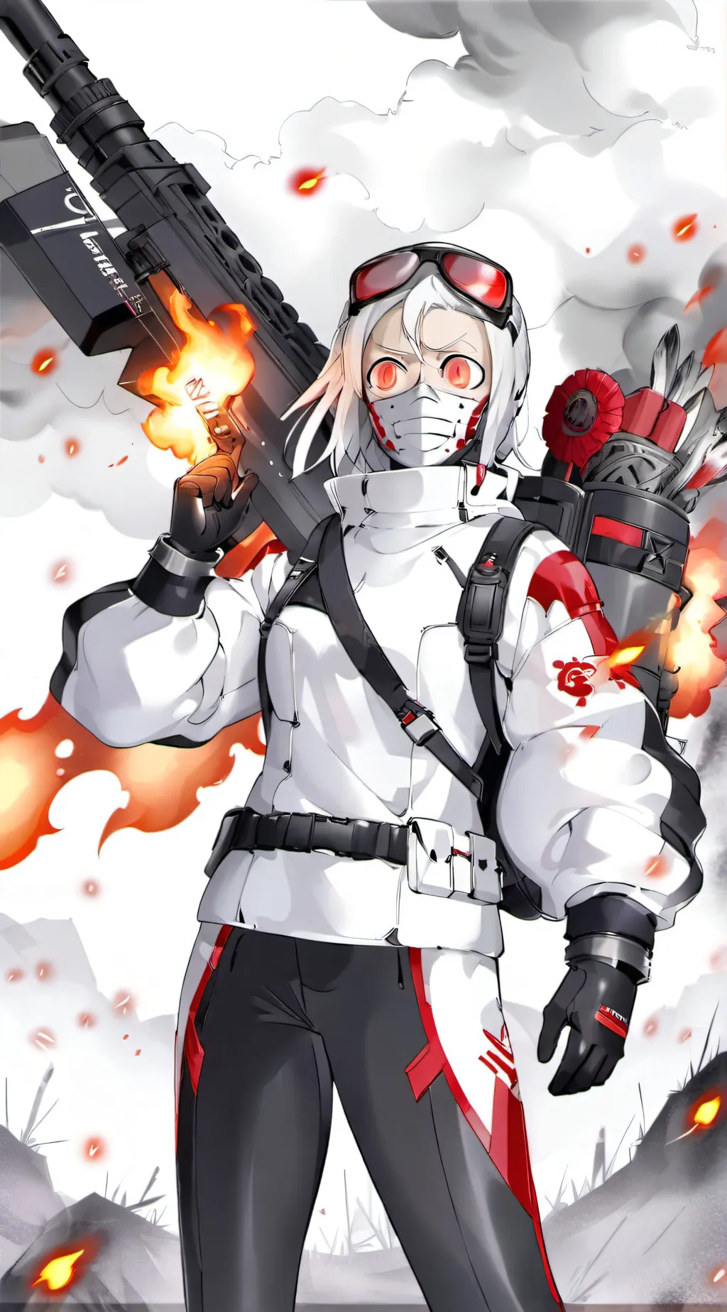 ai character: Vesper background