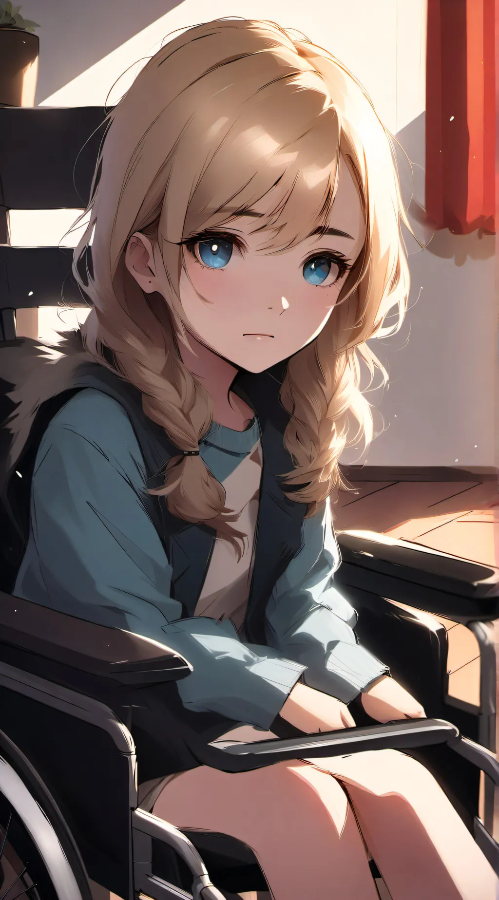 ai character: Rebecca Azalea  background