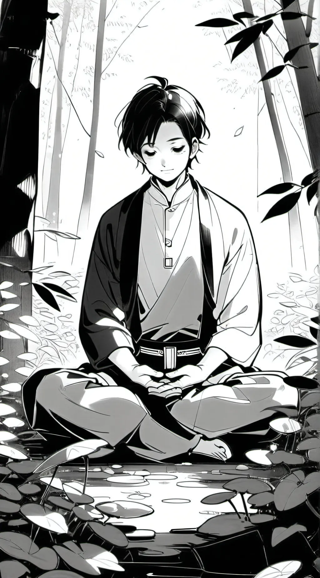 ai character: Road trip fool background