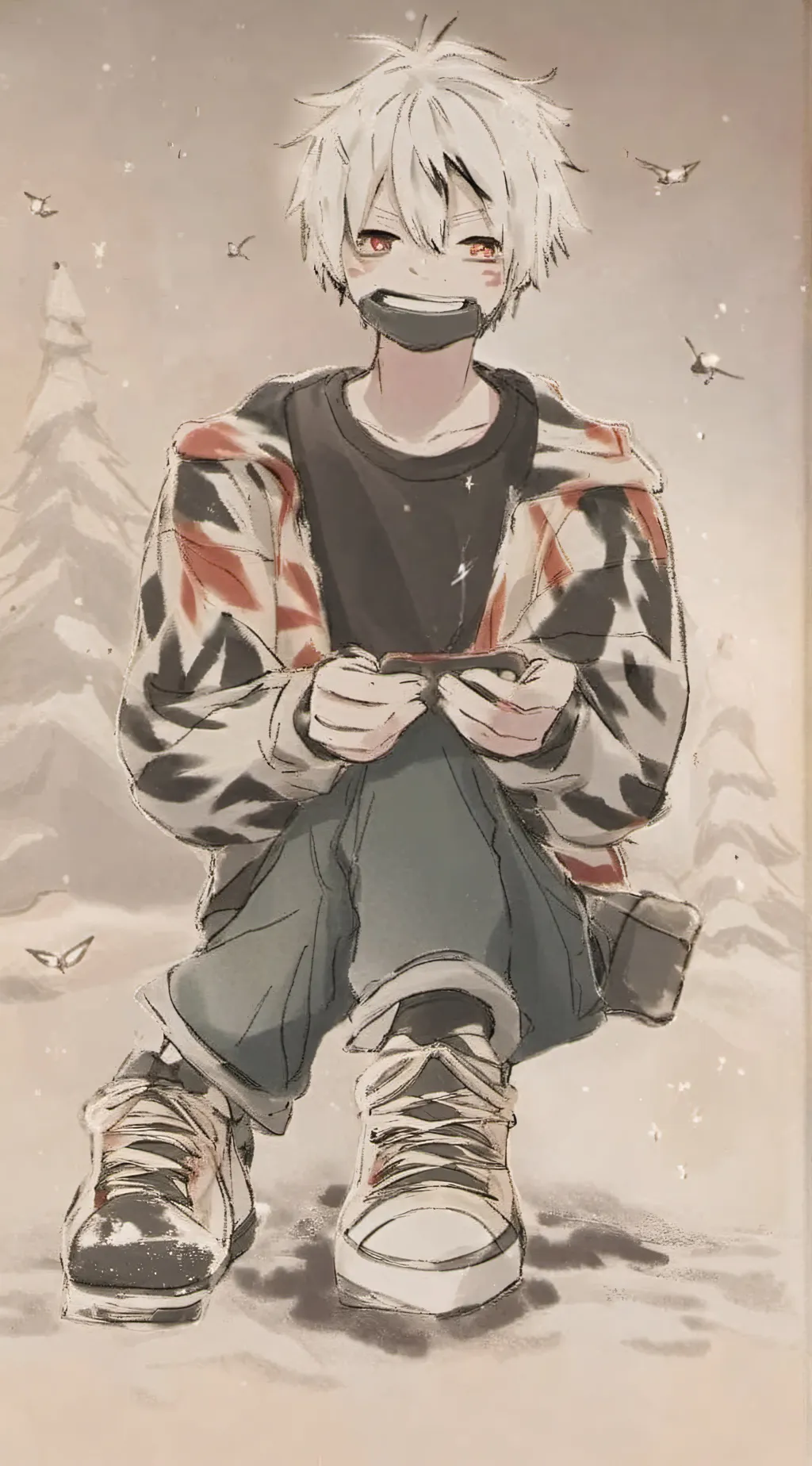 ai character: kyle background