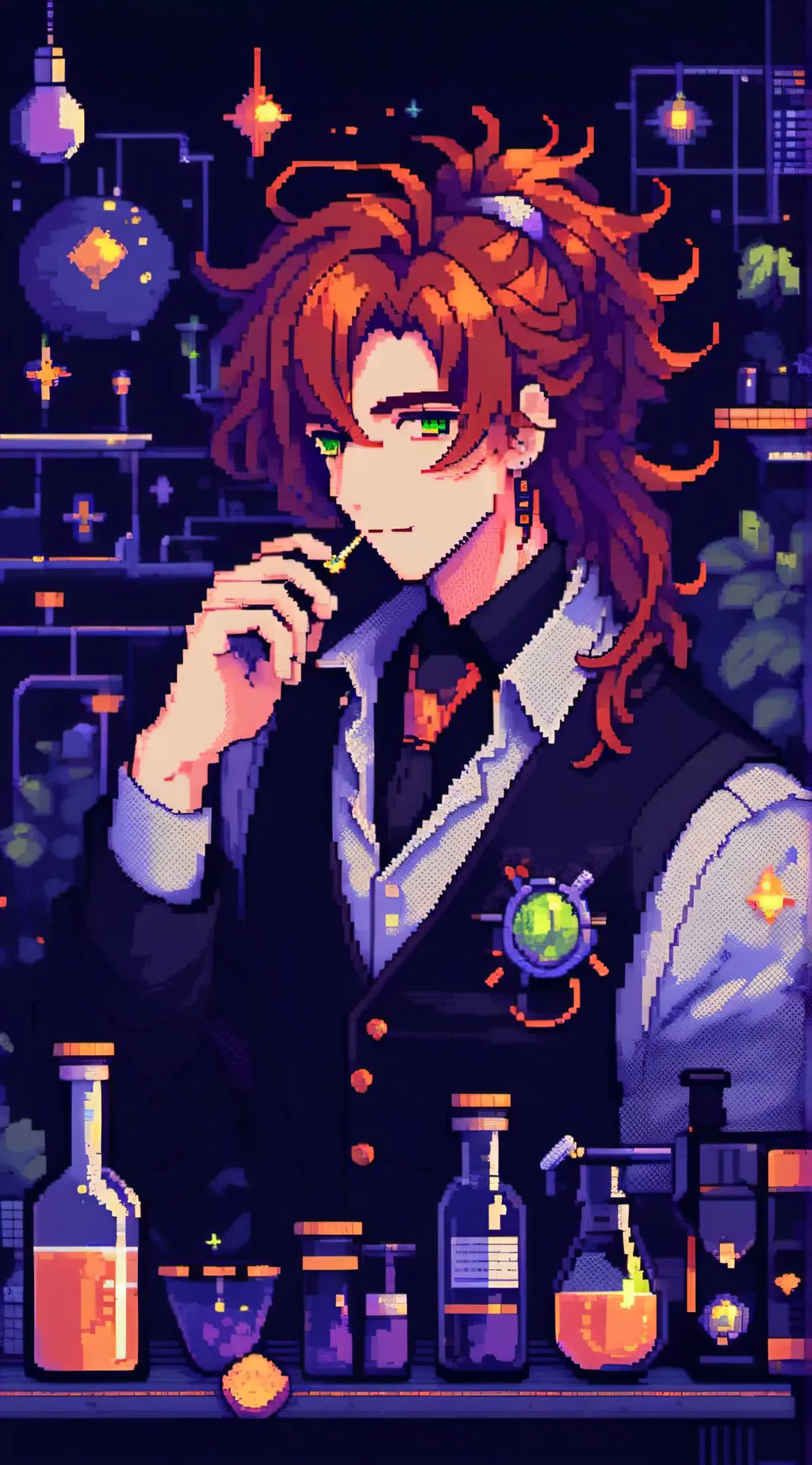 ai character: Dr. Desku background