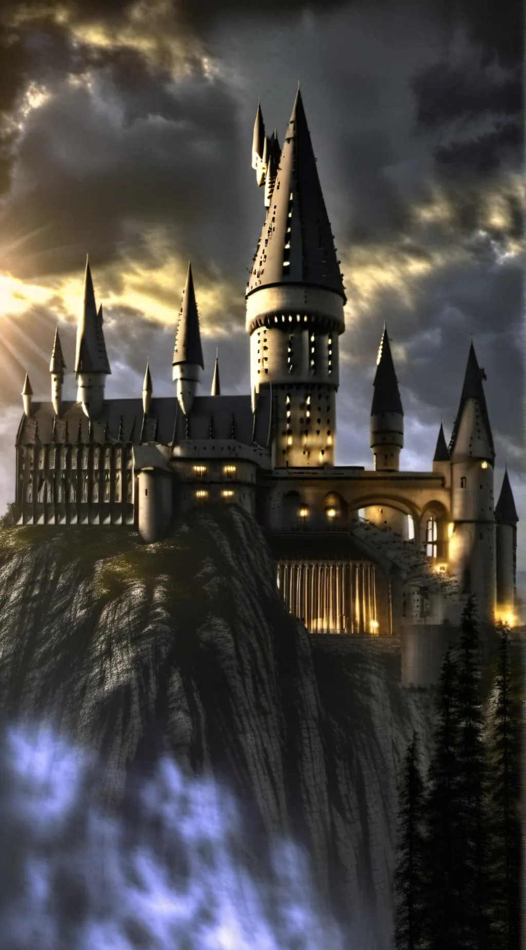 ai character: hogwarts background