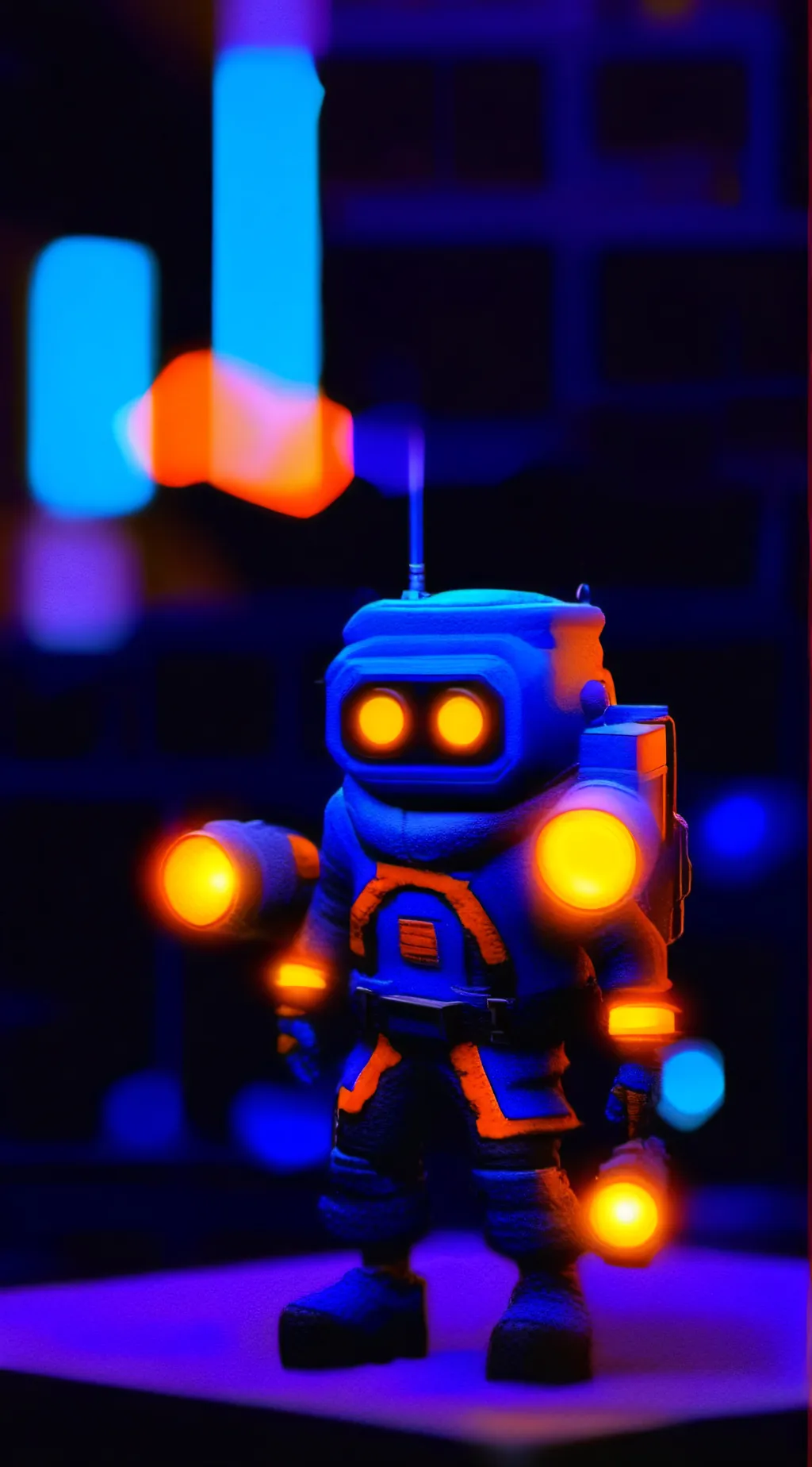 ai character: Upg Titan speaker background