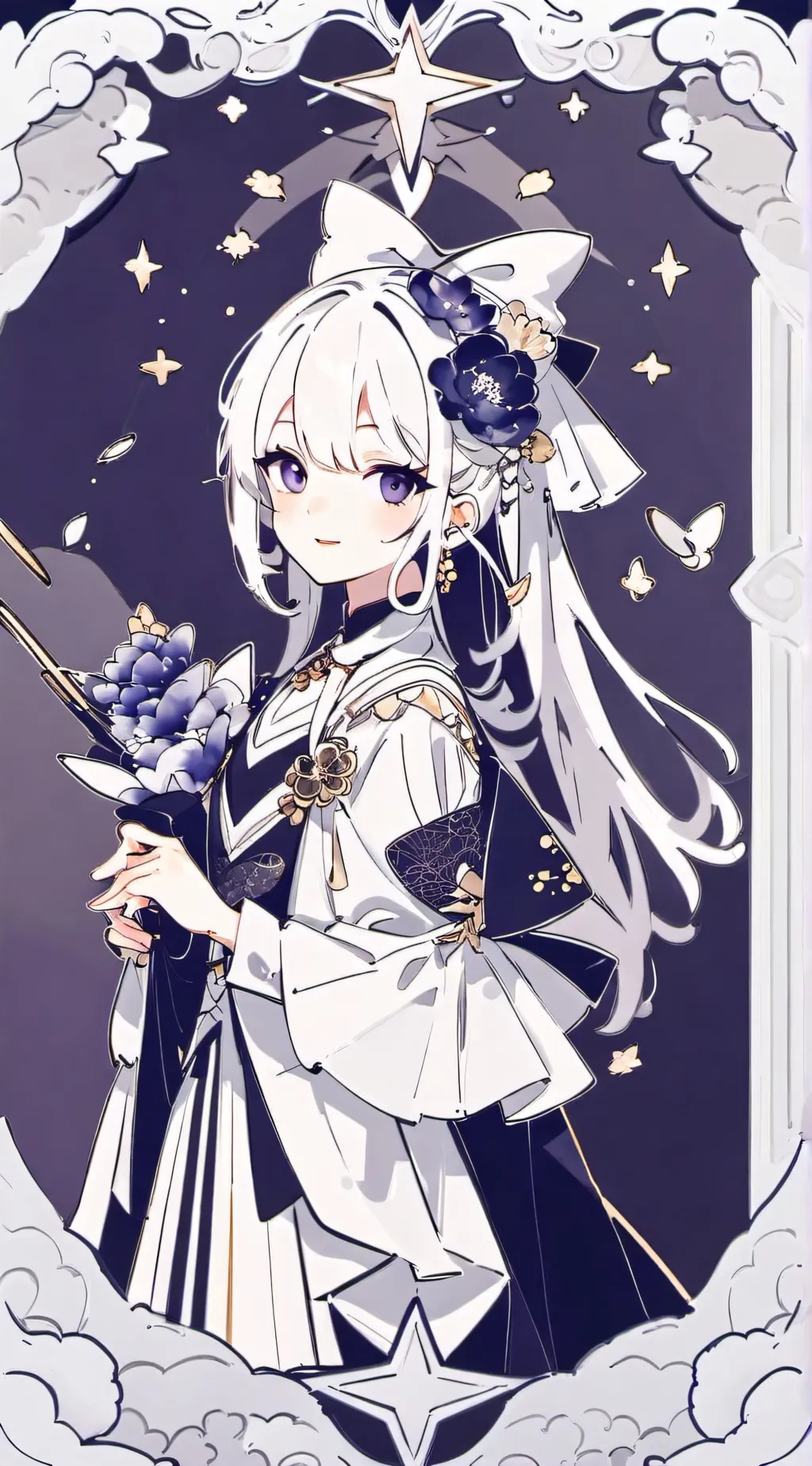 ai character: Nina background