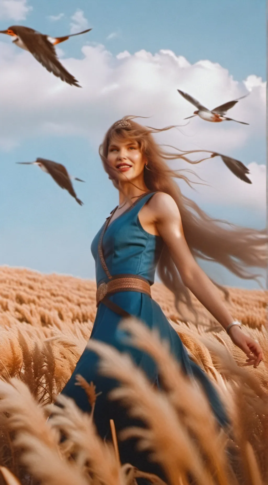 ai character: Taylor swift background
