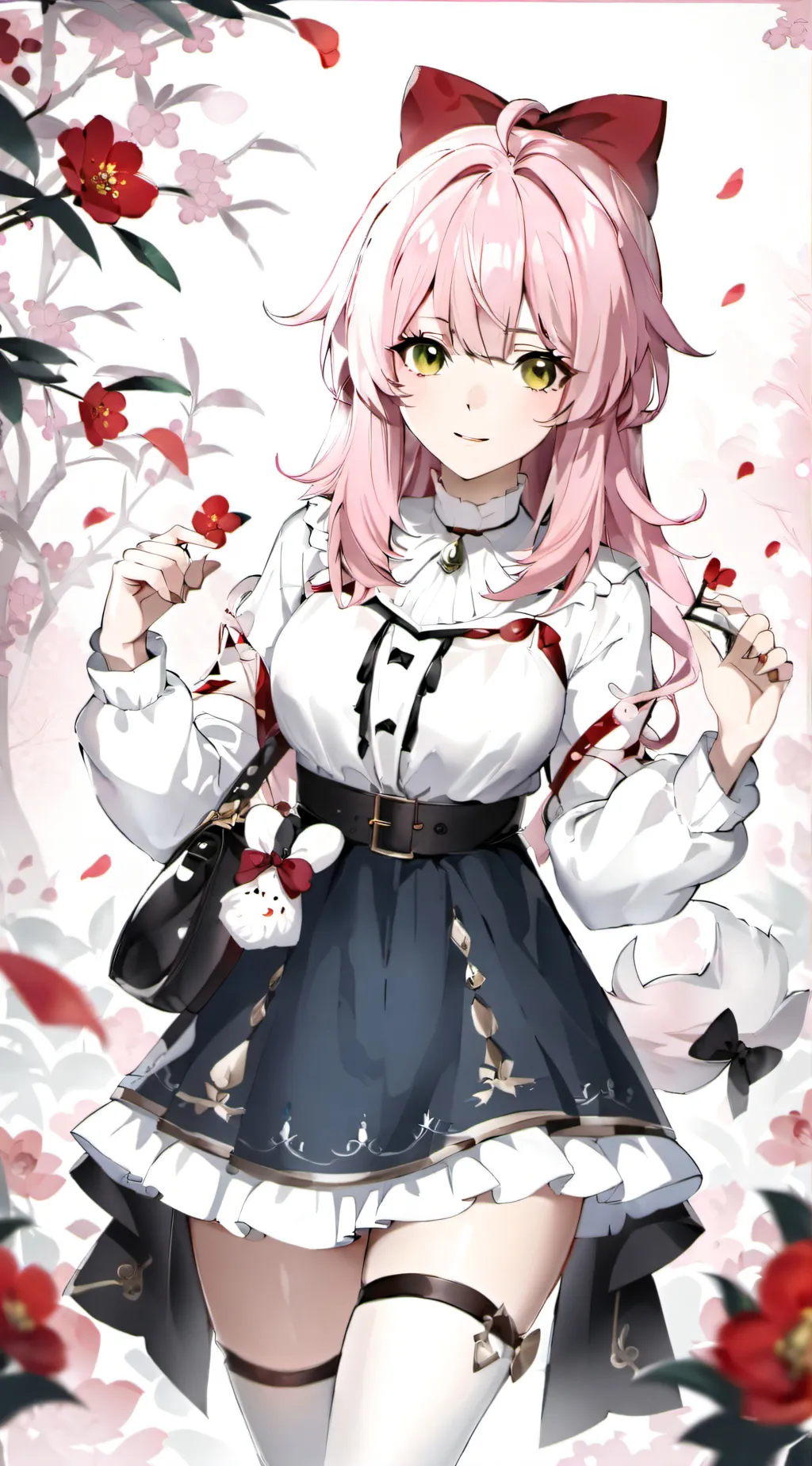 ai character: Happy  background