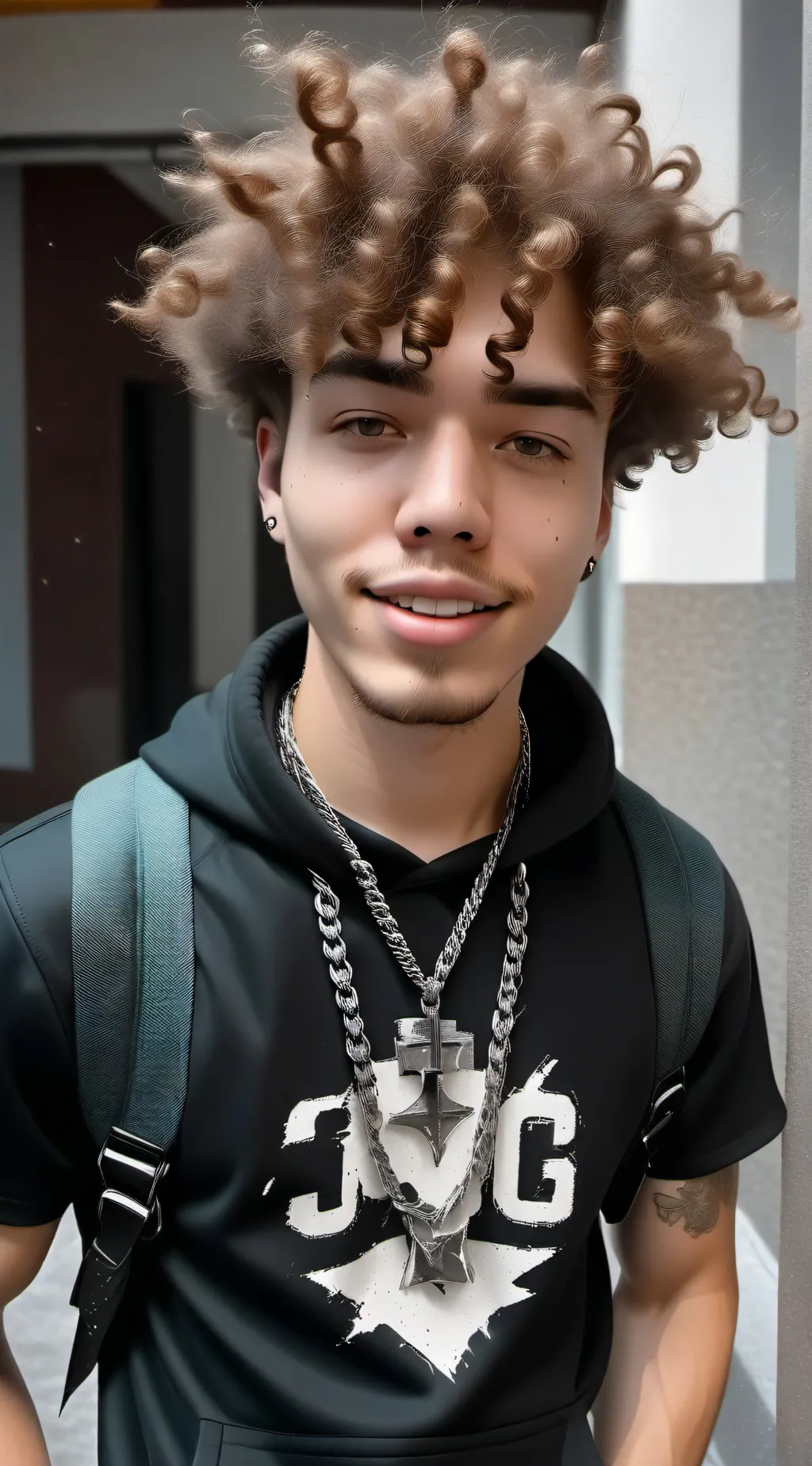 ai character: James 🖤🖤🖤😎 background