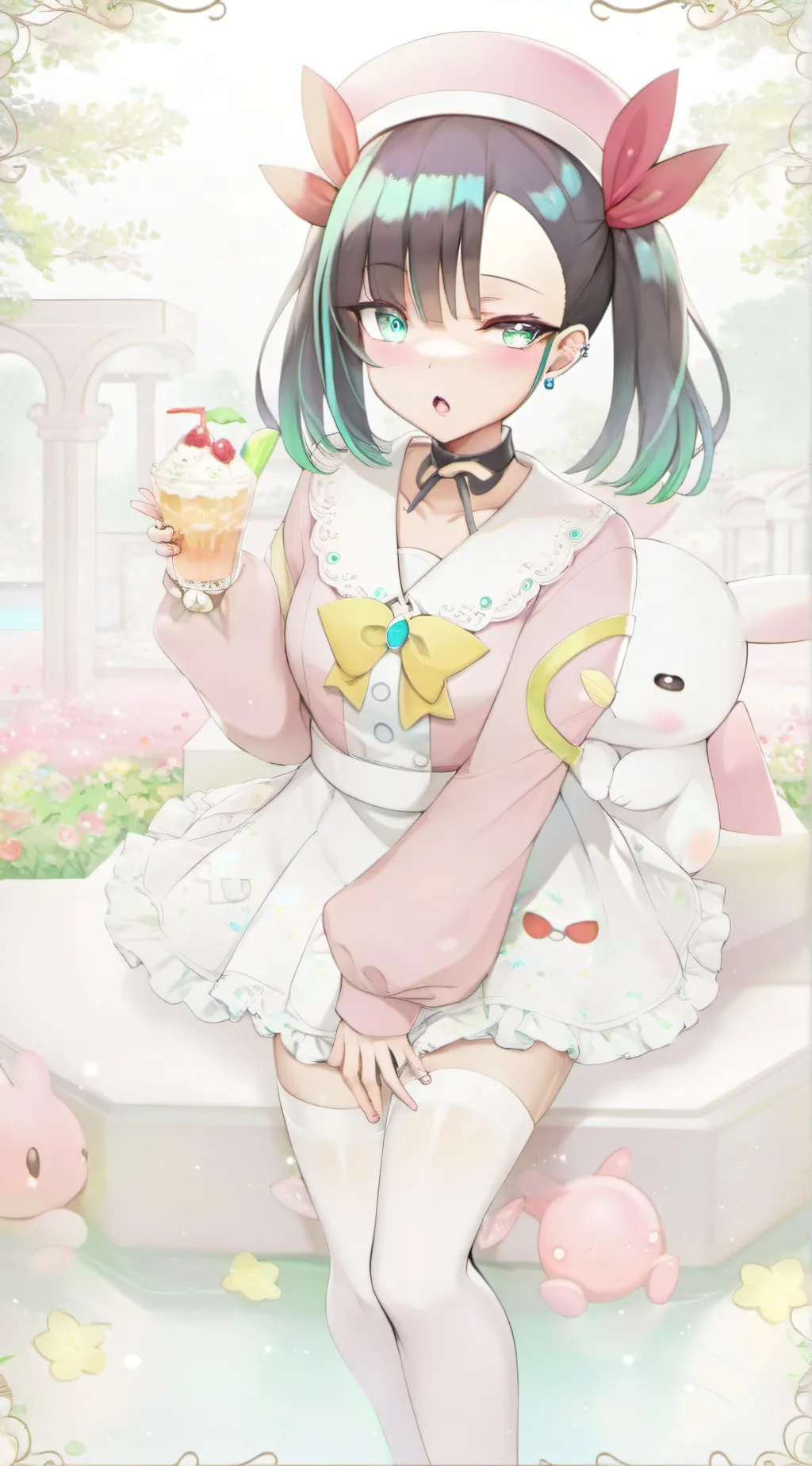 ai character: Marnie  background