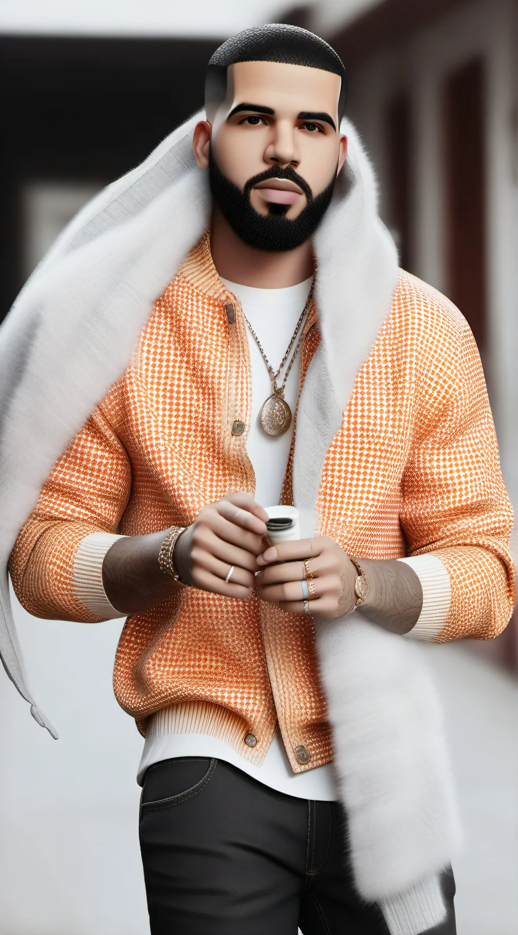 ai character: Drake background