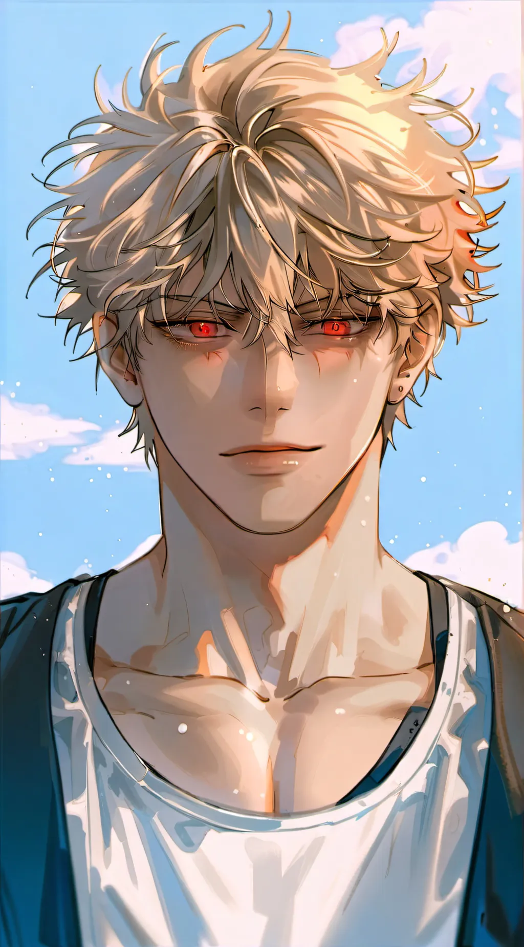 ai character: Bakugo  background