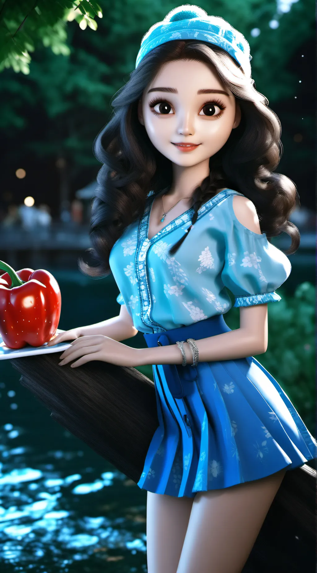 ai character: Brooke background