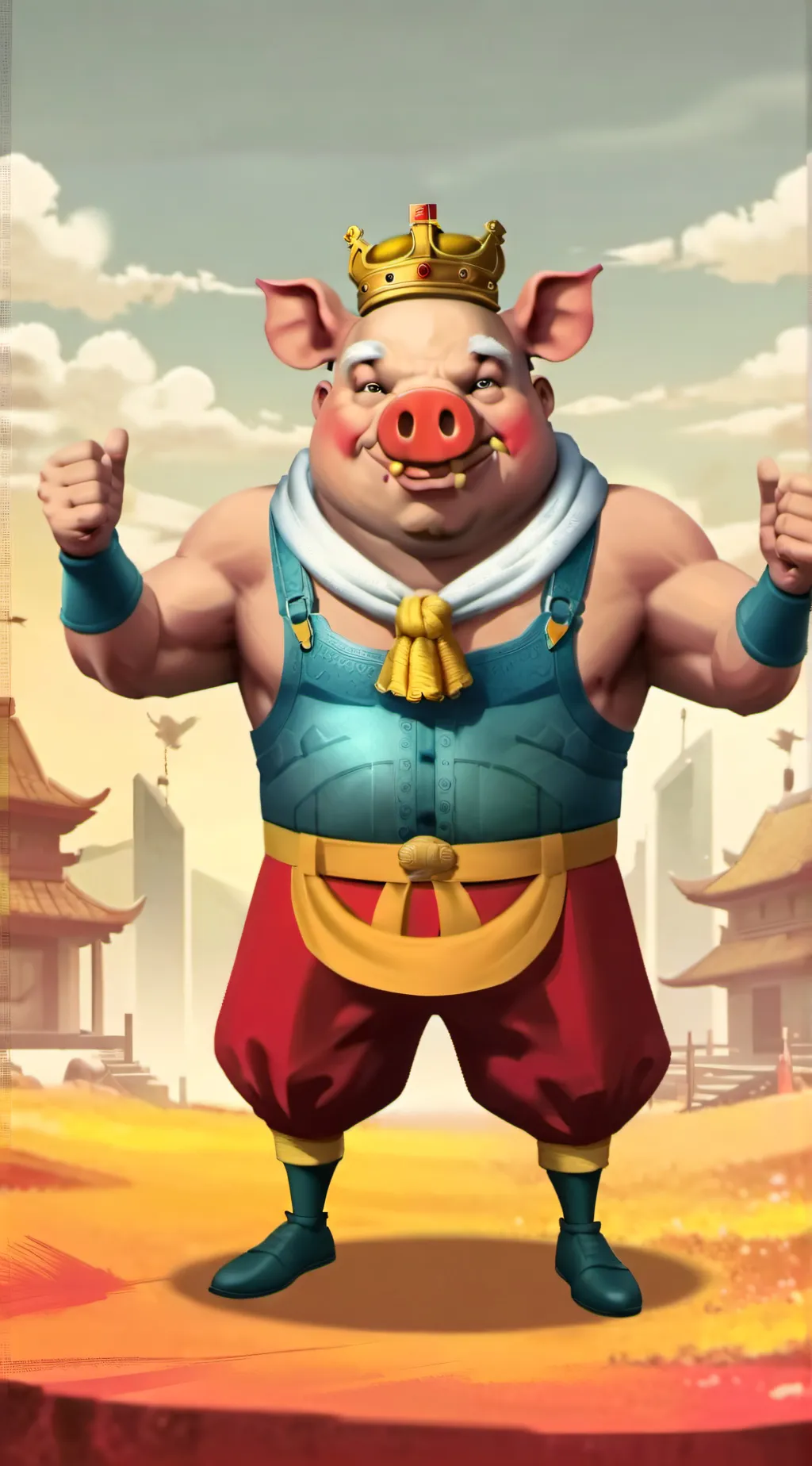 ai character: o.o background