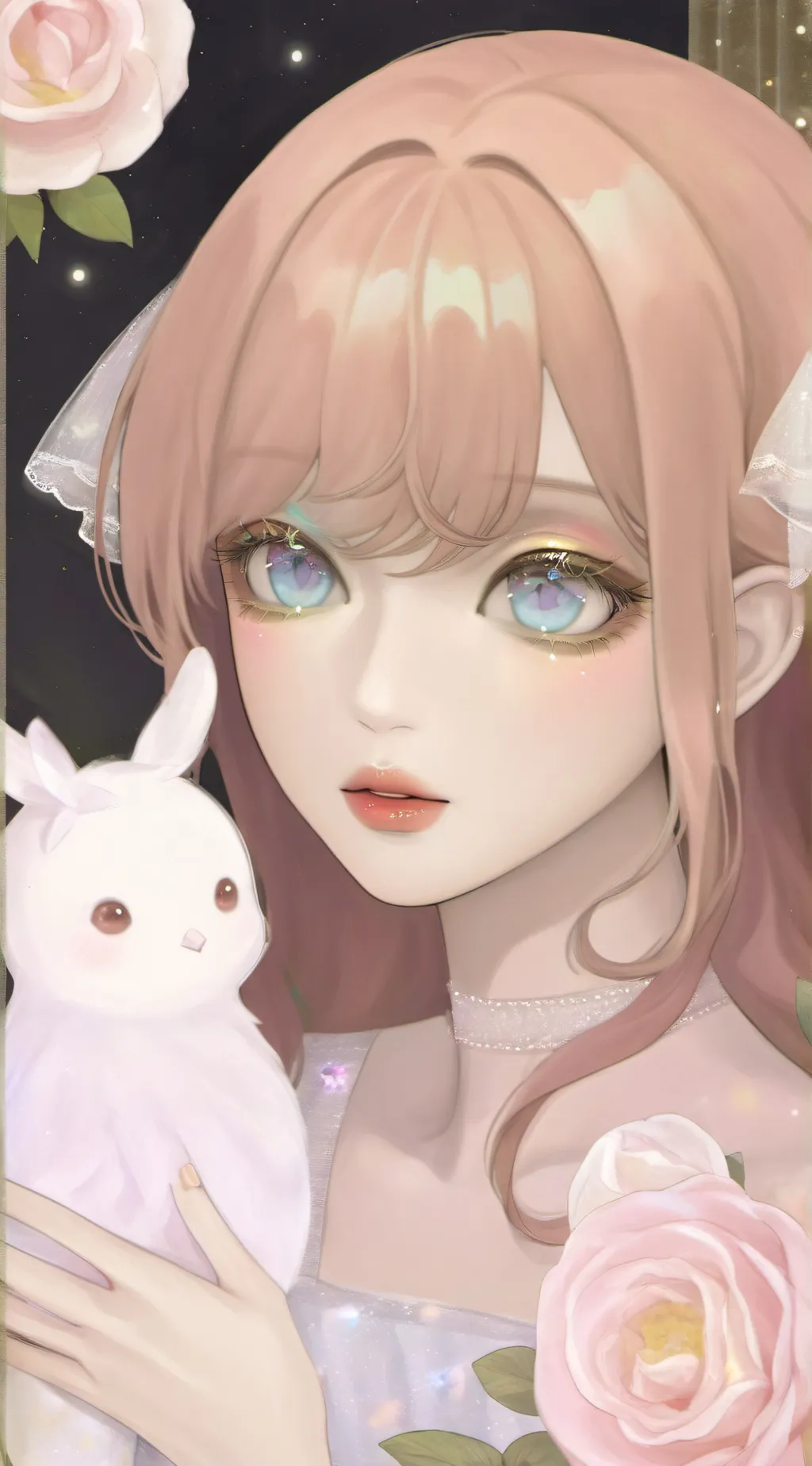 ai character: lily background