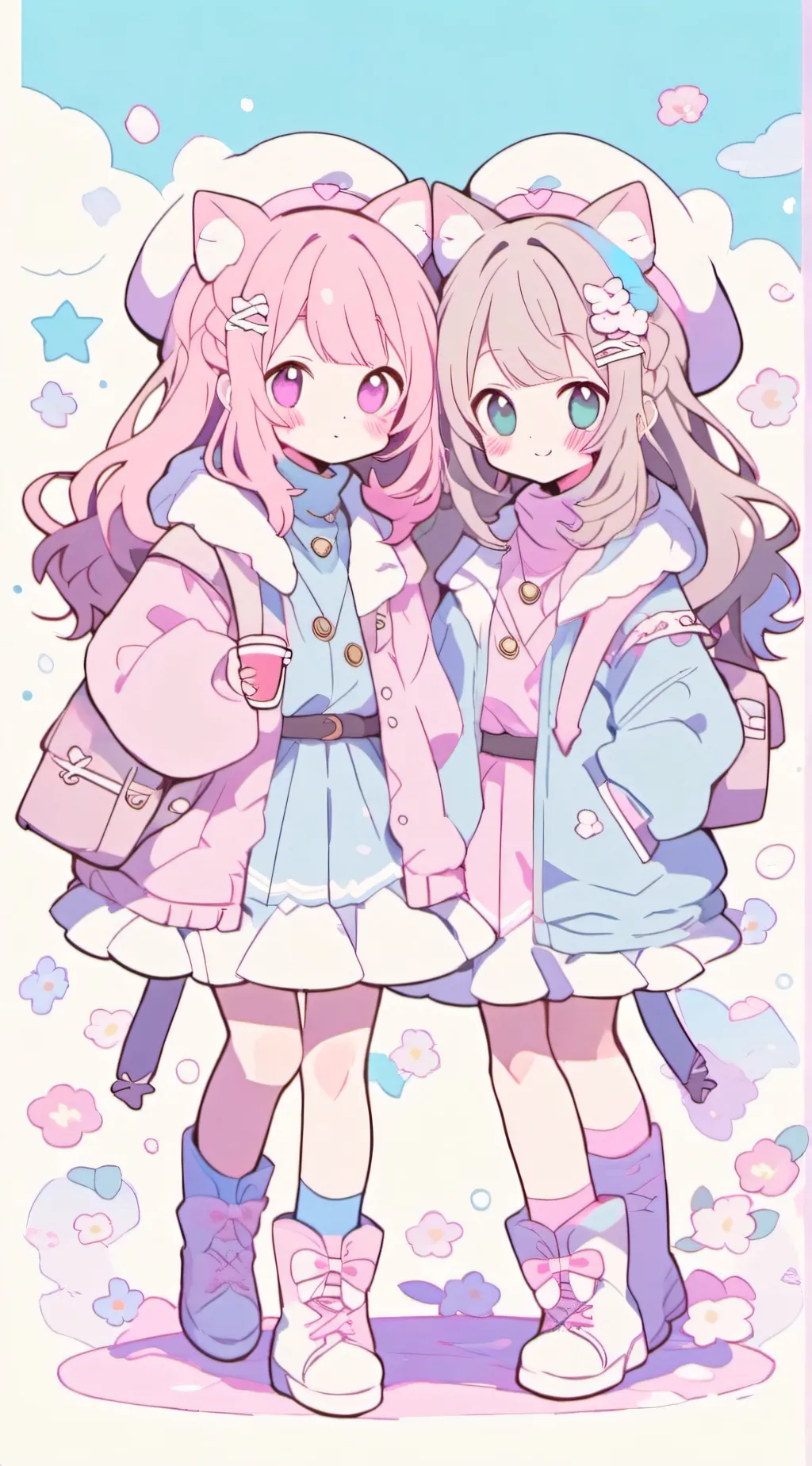 ai character: mica background