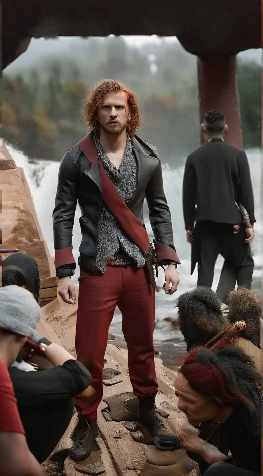 ai character: tadc X tbp background