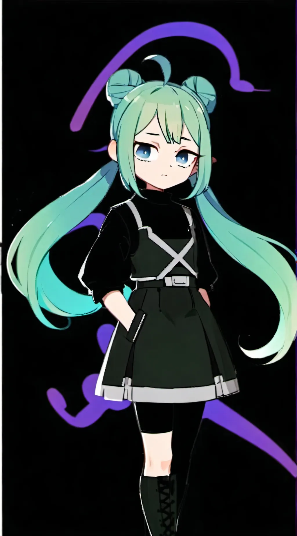 ai character: Gwen background