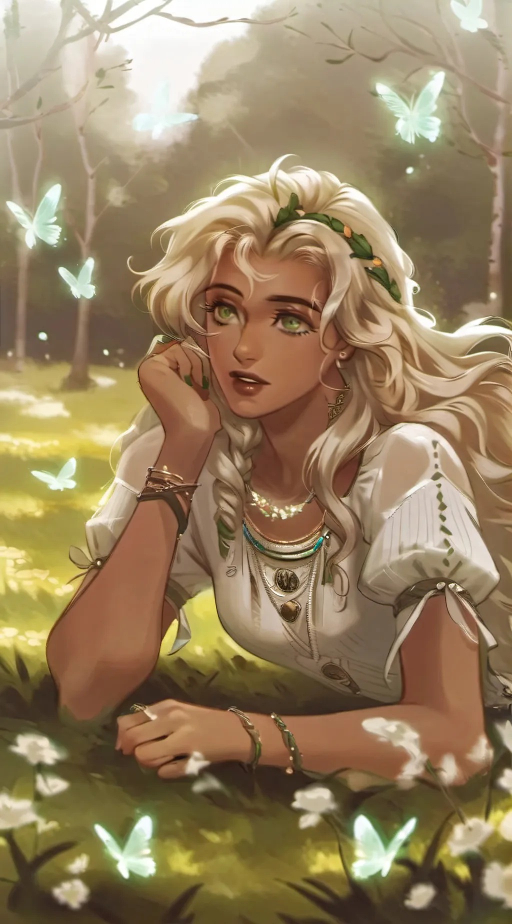 ai character: Vampire Persephone background