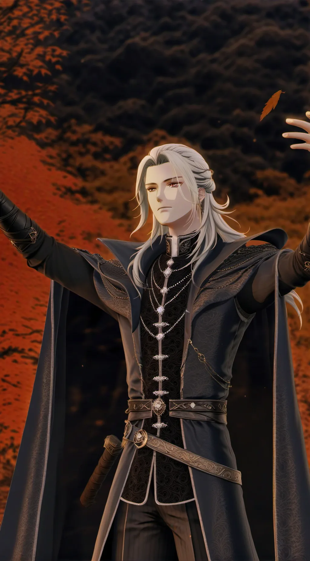 ai character: 莱恩 background