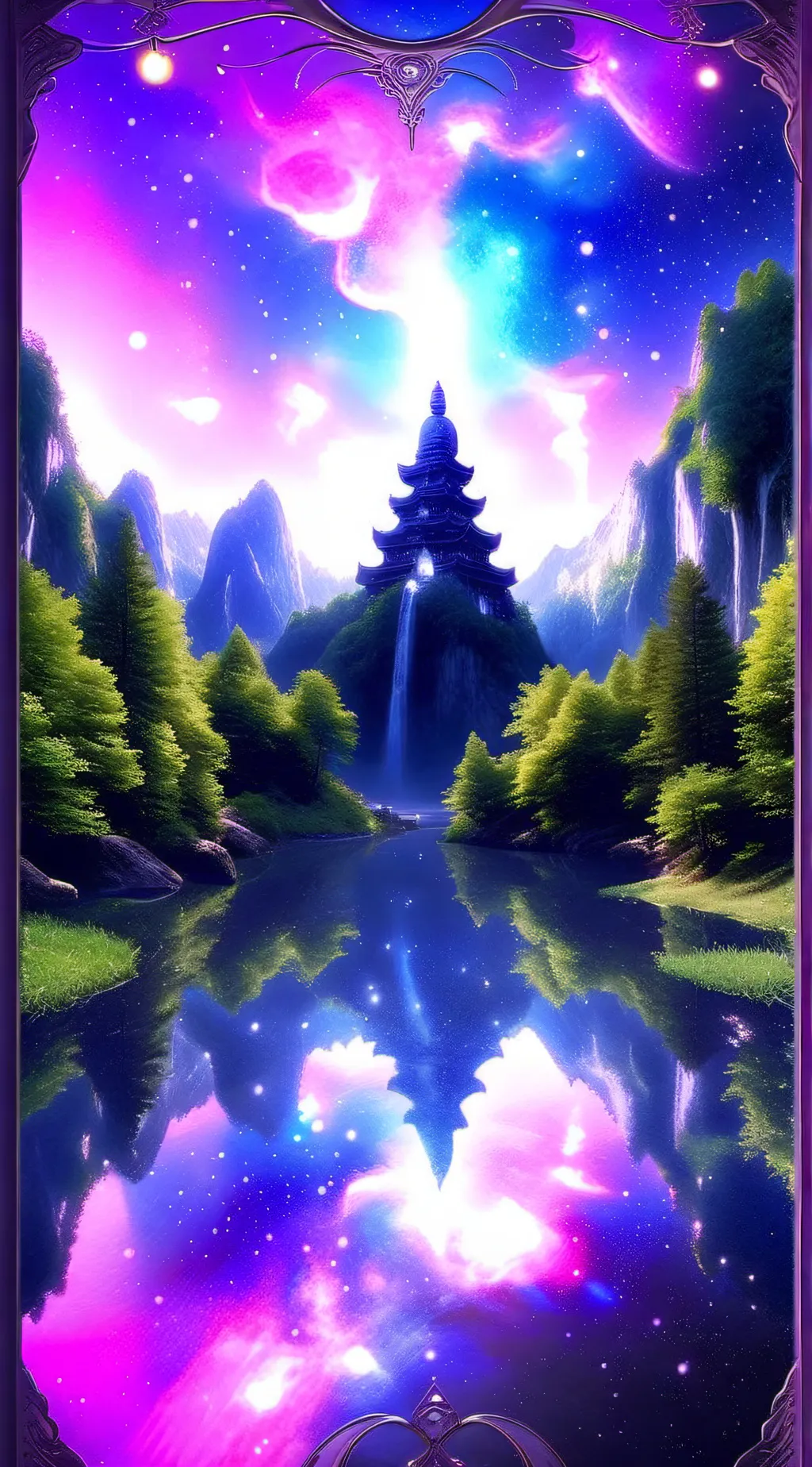 ai character: wizard  background