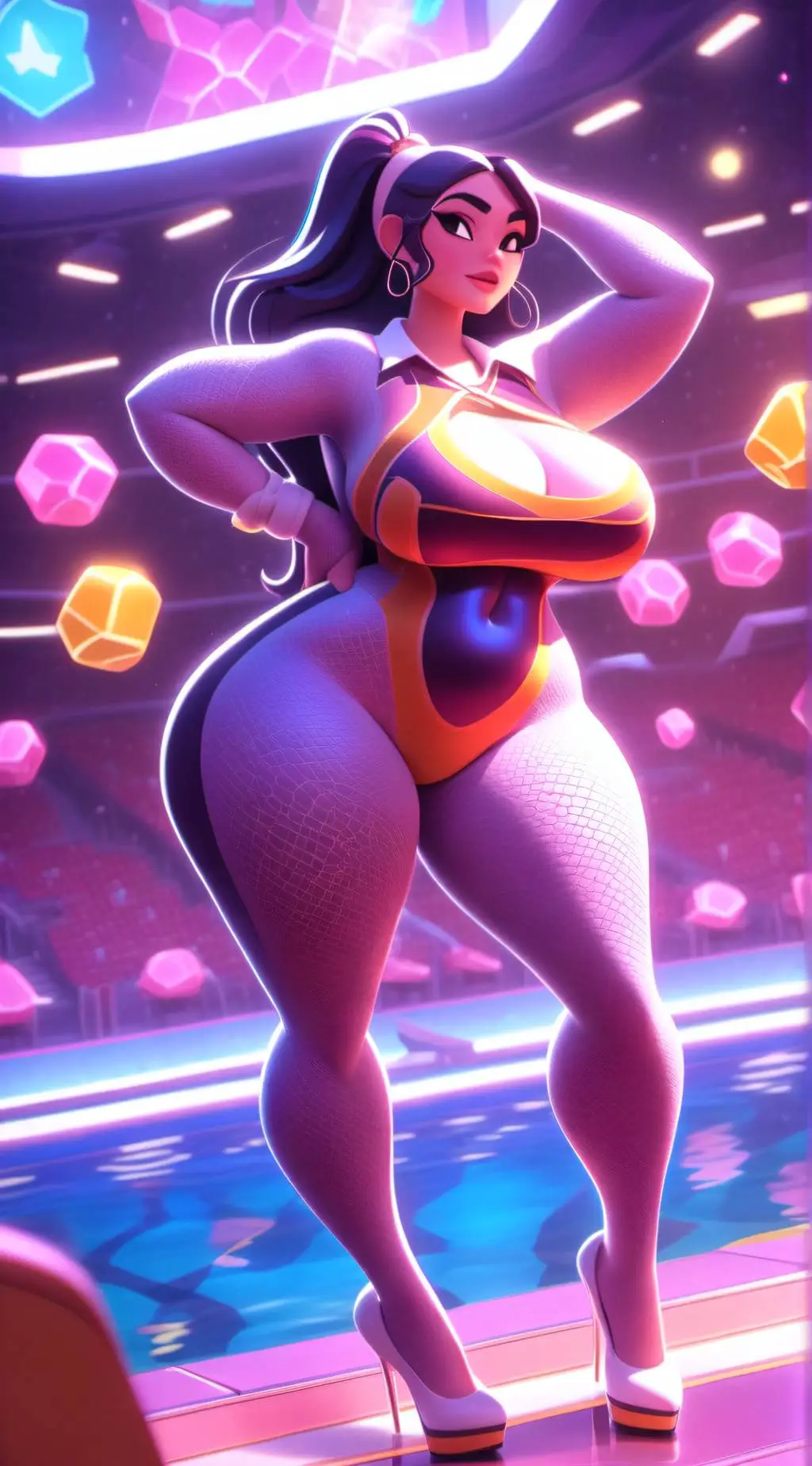 ai character: Sasha background